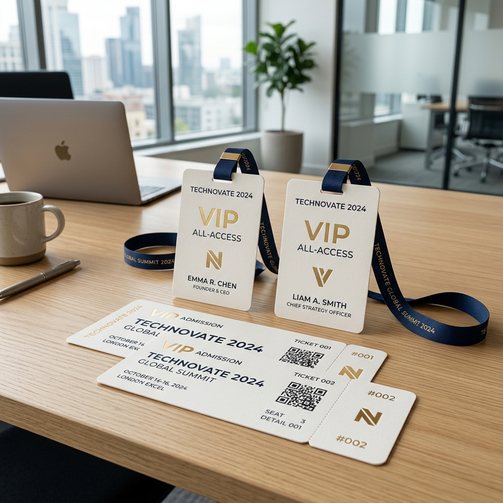 Verified ExhibitorWave Conference tickets and passes layout